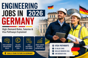Engineering jobs in Germany 2026 showing high-demand roles, salaries, and visa pathways for international professionals.