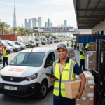 Transport & Driving Jobs in the UAE: logistics and delivery careers for foreign workers operating vans and trucks in urban highway settings.